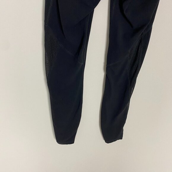 Athleta HI-RISE Intuition 7/8 Tight Leggings Mesh Womens XXS Black - Picture 10 of 13